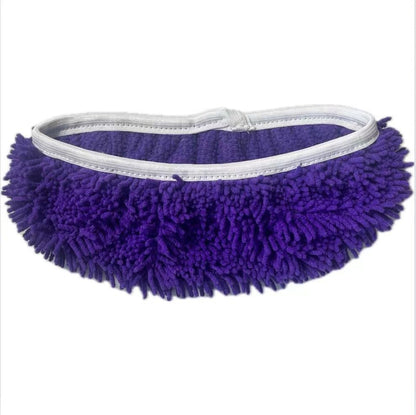 Reusable Microfiber Mop Pads, 3Pcs Replacement Compatible with Swiffer Sweeper Mop, Refills & Washable Dry Sweeping Cloths for Surface Hardwood Floor Cleaning(Purple) - color: Purple