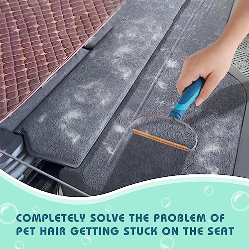 Pet Hair Remover, Dog Cat Hair Brush for Shedding,Reusable Clothes Fuzz Cleaner, Portable Lint Roller, Carpet Scraper Rake, Pet Fur Shaver for Pet Bed Car Mat Couch Rug Pet Towers