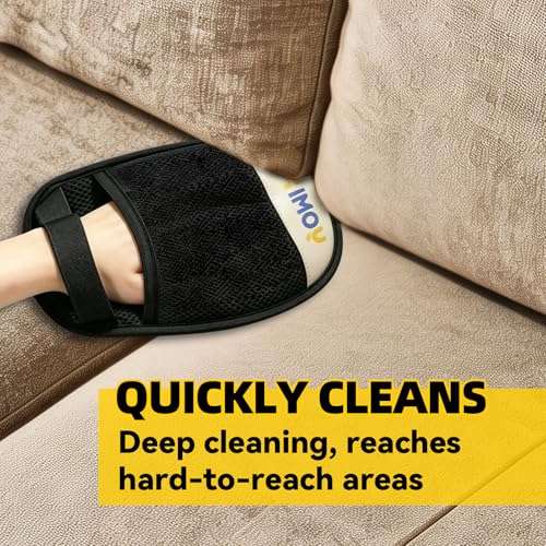 Hair Remover Glove for Cats & Dogs, Reusable Electrostatic Pet Hair Removal Tool. 2026 Upgraded Version Pet MagicBrush for Carpets, Sofas, Clothing, Car Seats, Etc. (1)