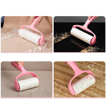 Lint Roller Refill 10CM Wide 40 Sheets Sticky Hair Remover for Clothes and Furniture