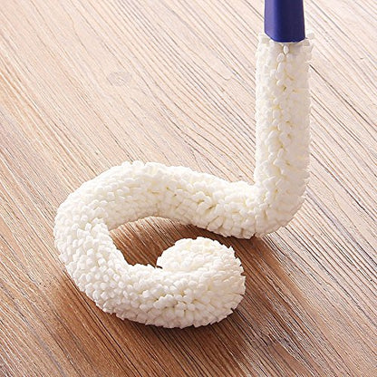 LJDJ Bottle Cleaning Brush - Set of 2 Flexible Bottle Scourer - Multi-Function Household Cleaning Tools for Cleaning of Wine Decanters, Goblets, Glasses, Cups - color: 2-pcs Standard