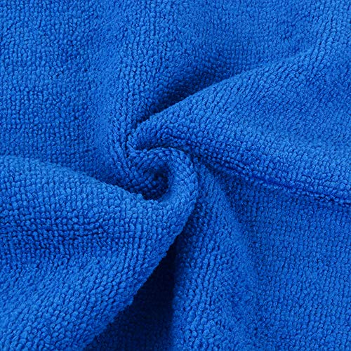 SINLAND Microfiber Dish Cloth for Washing Dishes Dish Rags Best Kitchen Cloths Cleaning Cloths Poly Scour Side 12Inchx12Inch 20Pack, Dark Blue - color: Dark Blue, size: 12inchx12inch 20pack