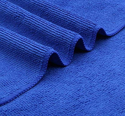Microfiber Cleaning Cloth, Washcloths,12x12 inch,10 Pack, | Fast Drying Dish Cloths for Washing Dishes, Ultra Absorbent Dish Rags, Lint Free Cleaning Rags For House&Kitchen - color: Dark Blue