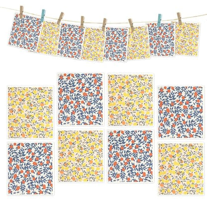 YoulerTex Swedish Dishcloths Dish Towels Set: 6 Packs Cellulose Sponge Cloths Reusable Cleaning Cloths for Kitchen Absorbent Reusable Paper Towels Dish Cloth Non-Scratch No Odor (8 Pcs Fruit) - color: 8 Pcs Fruit