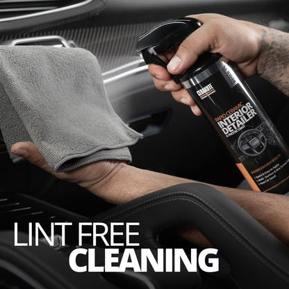 CERAKOTE Microfiber Towels (12 Pack) - Cleaning and Application Towels - Durable 300 GSM Lint-Free Material - Ideal for Cars, Home, Shop and Office - size: 12.5" x 12.5"