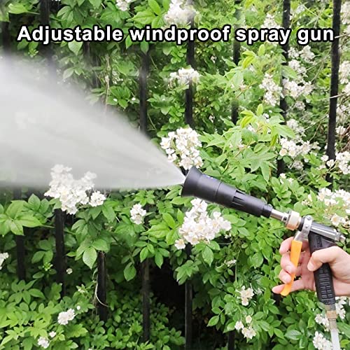 Heavy Duty Adjustable Sprayer Wand,3/8"Brass Hose Barb,Agricultural Spray Gun-Up to 5.5GPM, 400 PSI (Black Heavy Duty Spray Gun)