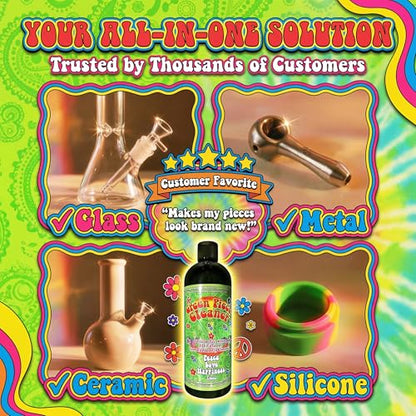 Green Piece® Cleaner - (Made in USA) The All Natural Earth Friendly Cleaner - Liquid Solution 36 Oz - style: 2. 36.00 Fl Oz (Pack of 1)