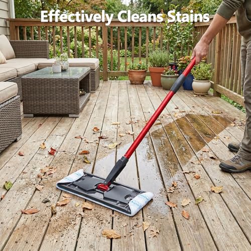10 Pack Mop Replacement Pads for O Cedar H2pro Flat Mops,Mop Pads for O-Cedar Mop Refills,Washable and Reusable Microfiber Mops Pad Compatible with Ocedar Flat Head - size: 10 Pack