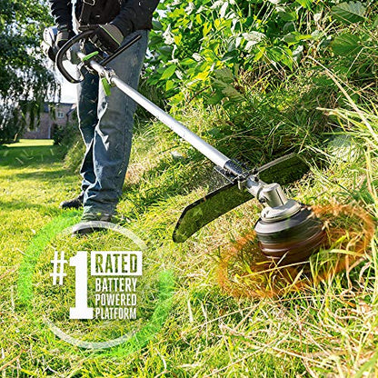 EGO POWER+ String Trimmer Attachment, Battery Powered, 15" Trimmer Attachment with POWERLOAD, Use with Power Head Multi-Head System - STA1500 - size: String Trimmer Attachment, style: Attachment