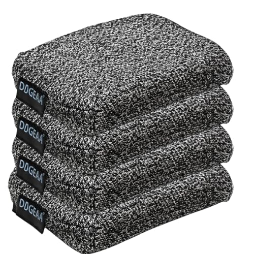 Heavy - Duty Kitchen Sponge - 20 Times More Durable, Scratch Free, Suitable for Non - Stick Cookware - Cut - Resistant, Multi - Purpose Cleaning Supplies for Home (4 Pack, Grey) - size: 4 Pack