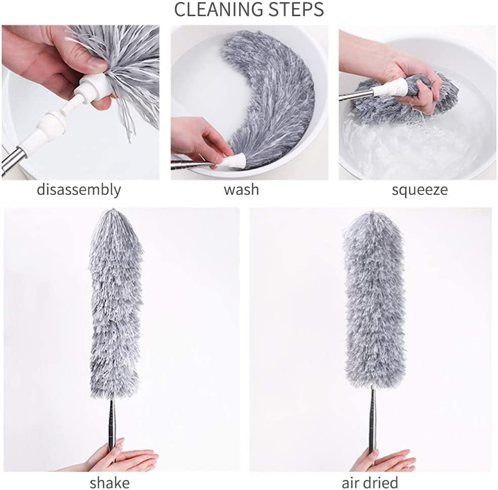 Cleaning Dusters Medium 100 Inch Telescopic Duster - color: 100 Inch Telescopic Duster