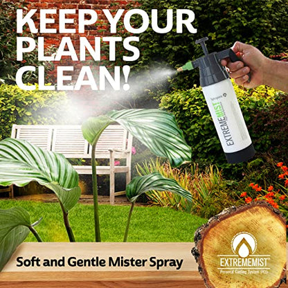 ExtremeMIST High-Performance Garden Sprayer - Ultimate Plant Mister & Spray Bottle for Plants - Horticultural Hand Pump Sprayer with Adjustable Brass Nozzle - Outdoor & Indoor Plant Humidifier - 20 Oz - style: 20oz