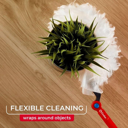 O-Cedar Flex & Catch Heavy Duty Dusting Refills (5 Count) | Disposable Duster Refill | Traps 3X More Dust Than Traditional Feather Duster - size: 5 Refills