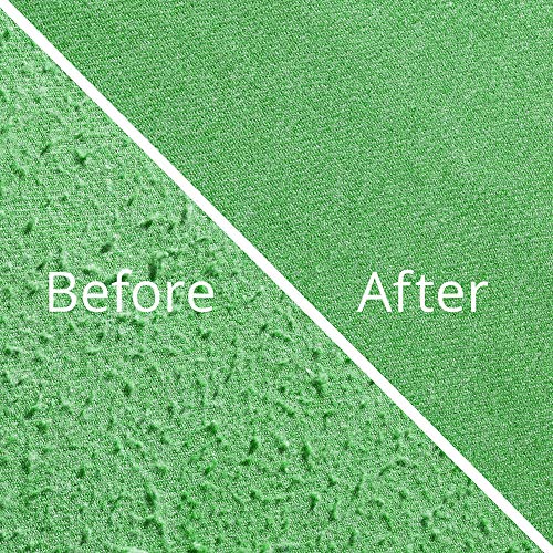 GLEENER Fabric Shaver & Lint Remover |Battery-Free 4-in-1 Depiller with 3 Fabric-Safe Edges for Clothes & Upholstery (I Dream of Greenie) - color: I Dream of Greenie