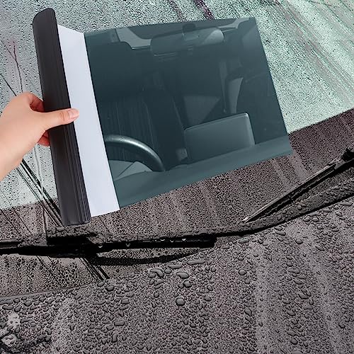 2pack 12.2 Inch Car Drying Squeegee Water Blade Professional Automotive Wiper Car Squeegee Water Blade Squeegee Silicone Auto Car Dryer, Shower With Super Flexible Squeegee Water Blades for Cars