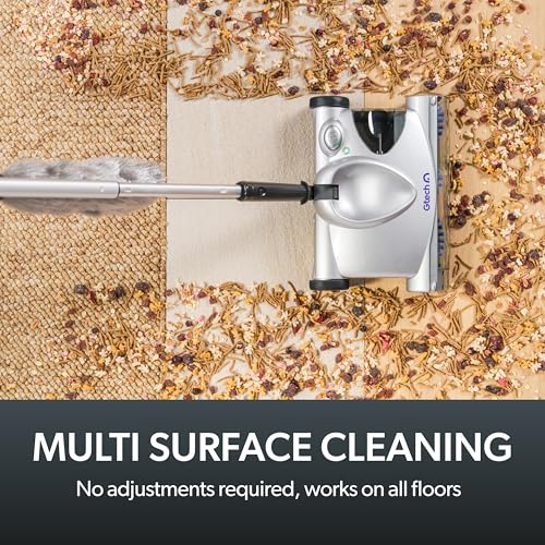 Gtech SW02 Cordless Lithium Carpet and Hardwood Floor Sweeper - Cordless Adjustable Vacuum - Up to 60 Minutes of Runtime - Rechargeable 7.2v Li-ion Battery - Lightweight (3.5 lbs.) - style: Advanced Sweeper SW02