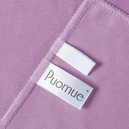 Puomue 6 Pack Microfiber Glass Cleaning Cloth, 16 Inch X 16 Inch, Lint Free Quickly Clean Window, Glasses, Windshields, Mirrors, and Stainless Steel, Pink - color: Pink
