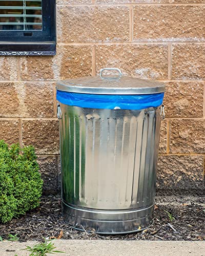 Aluf Plastics 45 Gallon 1.2 MIL Blue Industrial Strength Trash Bags - 40" x 46" - Pack of 100 - For Industrial, Home, & Recycling - style: 45 Gal, 1.2 Mil, 100 Count