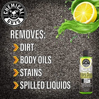 Chemical Guys Foaming Citrus Fabric Clean Carpet & Upholstery Cleaner (Car Carpets, Seats & Floor Mats), Safe for Cars, Home, Office, & More, Extra Large Size 32 fl oz, Citrus Scent - CWS20332 - size: 32 Fl Oz (Pack of 1)