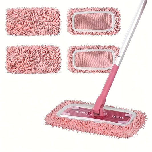 1Pc Washable Microfiber Mop Pad, Reusable Wet and Dry Floor Cleaning Cloth for Home Floor Cleaning