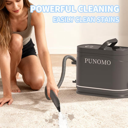Steam Cleaner for Home, Pressurized Portable Handheld & Mop 2-in-1 Steamer for Cleaning with 10 pcs Accessories for Multi-Surface Cleaning, Floors, Tiles, Grout, Kitchen, Bathroom, Couch