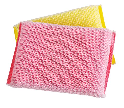Superio Nylon Cleaning Pad, Dish Scrubbers, Multi Surface Scratch- Free Scour Sponge for Stainless Steel, Copper cookware, China, Dishes and plasticware (2)