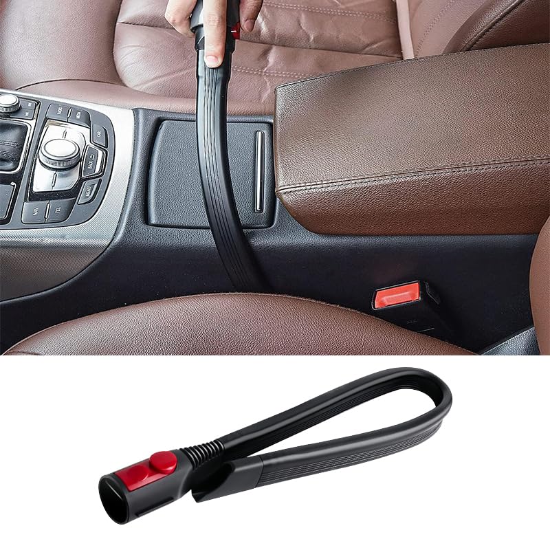 Rubber Material, Ergonomic Design, Crevice Tool, 57.91 CM, Vacuum Attachment
