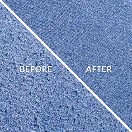 GLEENER Battery-Free Fabric Shaver & Lint Brush | Ultimate Fuzz Remover Sweater Comb | Lint Remover and Depiller for Clothing & Furniture (Slate Blue in Carton Box) - color: Blue W Box