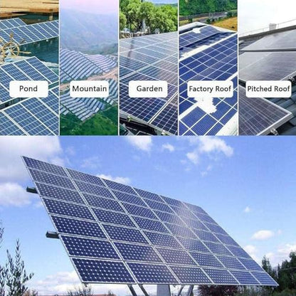Solar Cleaning Brush,Telescopic Pole with Water Connection,with 5pcs Gloves,Low Water Consumption,for Cleaning Large Windows/High Walls/Signs/Roofs/Outdoor LED Screens 7.5m - color: 7.5m