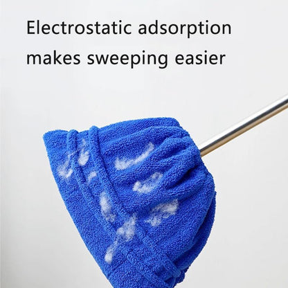 Broom Cover, Broom Covers Washable, Multifunctional Lazy Brooms Cover, Reusable Mopping Cloth Replacement, for Wet & Dry Cleaning Dust Cobwebs and Hair (Random Color) (6)