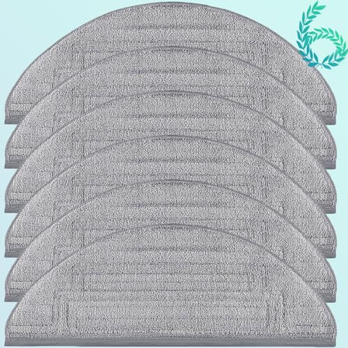 6 Pack Mop Cloth Pads Replacement for Roborock S8 Pro Ultra Robot Vacuum, Upgraded Reusable Microfiber Dual Sonic Mopping Pad Accessories - size: S8 Pro Ultra Dual Zone Mops
