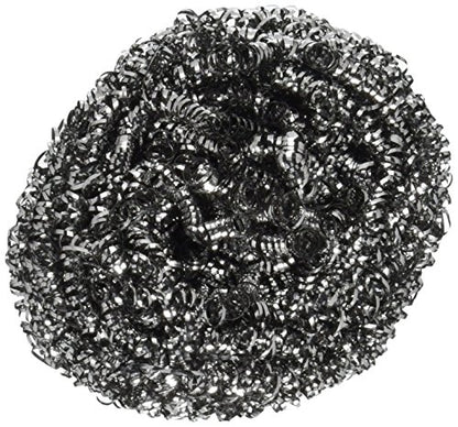 Winco Stainless Steel Scouring Sponge, 50gm - size: 50 Grams