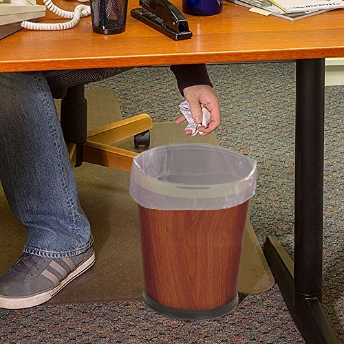 Small Trash Bag, 1.5 Gallon Garbage Bags/Trash Can Liners, 120 Counts | Unscented, Colored, Leakproof, Tear Resistant, for Under-sink Bins, Bedside Cans, Bathroom