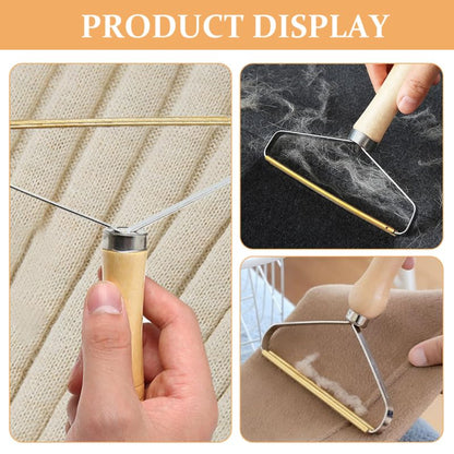 BESTonZON Reusable Pet Hair Remover Scraper Portable Lint Remover for Clothes Carpet Couch Fuzz Shaver Tool for Pet Fur Laundry Home Cleaning 6.49 X 4.92 X 0.98 in