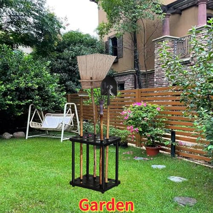 Garden Tool Organizer for suncast shed accessories,Garage Tool Tower Rack,Heavy Duty Garage Tool Storage,for Garden,Yard,Shed,Easy Assembly (Classic)