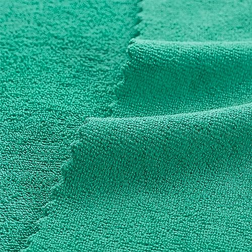 Arkwright Smart Rags Microfiber Cleaning Cloths, Pack of 50 in a Box, Lint Free 180 GSM Reusable Towels for Auto, Office and Household Cleaning, 12 x 12 in, Green - color: Green, size: 12 x 12 in